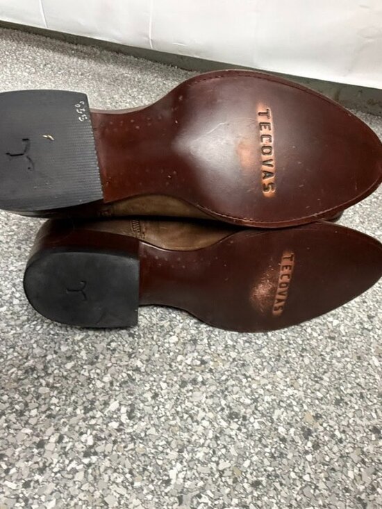 Tecovas Dean Boots Café Goat Brown Size [15 EE] – New w/ Burnishing